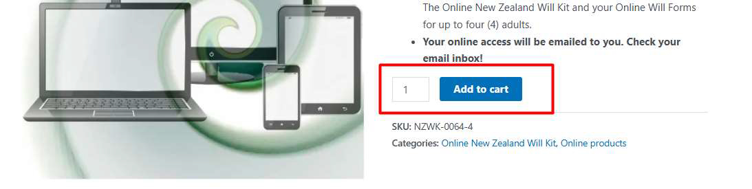 online new zealand will kit add to cart
